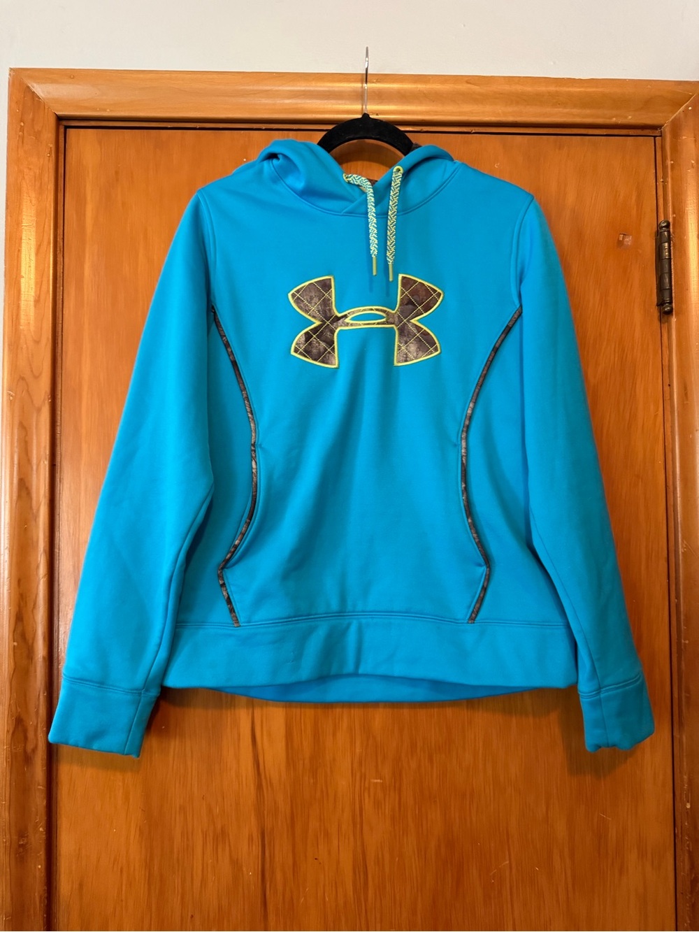 Under Armour Hoodie - Teal & Camouflage